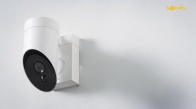 Caméra de surveillance extérieure avec détection intelligente OUTDOOR 2 blanc - SOMFY