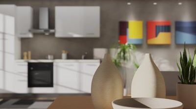 Cuisine complète en kit L.240 cm effet chêne Serenity - MARINELLI CUCINE