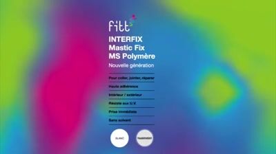 Mastic Fix MS polymère blanc Interfix 290ml - FITT