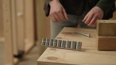 Cliquet 72 dents 1/2" et 9 douilles STANLEY