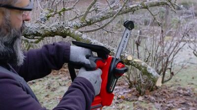 Elagueuse à main à batterie 18 V guide 27 cm Fortexxa EINHELL